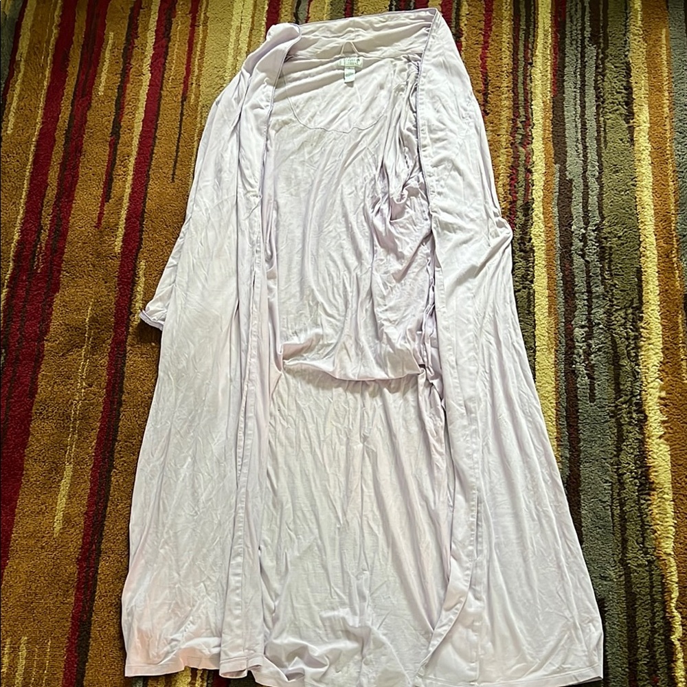 Elegant Women's Robe in Soft White